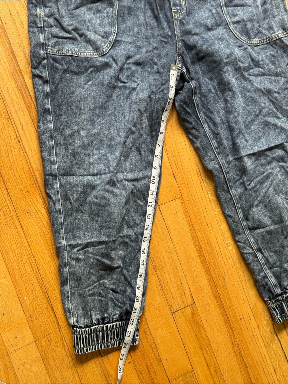 Lane Bryant Washed Black Relaxed Jogger Jeans - Picture 5 of 5
